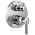 Product Image of Trinsic Contemporary 2 Handle Monitor 14 Series Valve Trim w/ 3-Setting Integrated Diverter (Chrome), T24859