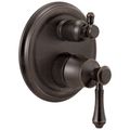 Product Image of Cassidy Traditional 2-Handle Monitor 14 Series Valve Trim with 6-Setting Integrated Diverter (Venetian Bronze), T24997-RB