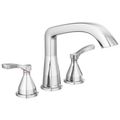 Product Image of Stryke Three Hole Roman Tub Trim (Chrome), T2776