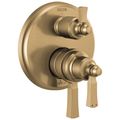 Product Image of Dorval Traditional 2-Handle Monitor 17 Series Valve Trim with 3 Setting Diverter (Champagne Bronze), T27856-CZ