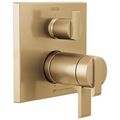Product Image of Ara Angular Modern TempAssure 17T Series Valve Trim w/ 3-Setting Integrated Diverter (Champagne Bronze), T27T867-CZ