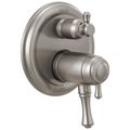 Product Image of Cassidy Traditional 2-Handle TempAssure 17T Series Valve Trim with 3-Setting Integrated Diverter (Stainless), T27T897-SS