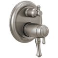 Product Image of Cassidy Traditional 2-Handle TempAssure 17T Series Valve Trim w/ 6-Setting Integrated Diverter (Stainless), T27T997-SS