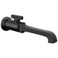 Product Image of Tetra Single Handle Wall Mount Bathroom Faucet Trim, 1.2 GPM (Matte Black), T3589LF-BLWL