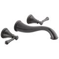 Product Image of Cassidy 2 Handle Wall Mount Bathroom Faucet Trim (Venetian Bronze), T3597LF-RBWL