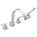 Product Image of Vero Roman Tub Trim w/ Hand Shower (Chrome), T4753