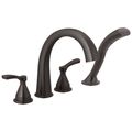 Product Image of Stryke Four Hole Roman Tub Trim (Venetian Bronze), T4777-RB
