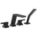 Product Image of Pivotal Roman Tub w/ Hand Shower Trim (Matte Black), T4799-BL