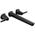Product Image of Galeon Wall Mount Tub Filler (Matte Black), T5771-BLWL