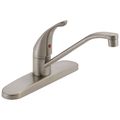 Product Image of Core Single Handle Kitchen Faucet, 3-Hole 8" Installation (Stainless Steel), P110LF-SS