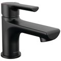 Product Image of Flute Single Top Handle Lavatory Faucet, 1 or 3-Hole 4" Installation w/ 6" Spout (Matte Black)