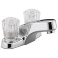 Product Image of Core Two Handle Knob Bathroom Faucet (Chrome)