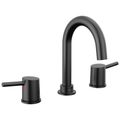 Product Image of Precept Two Handle Widespread Bath Faucet (Matte Black), P3547LF-BL