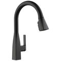 Product Image of Xander Single Handle Pull Down Kitchen Faucet (Matte Black)