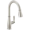 Product Image of Elmhurst Single Handle Pull Down Kitchen Faucet (Stainless Steel), P7965LF-SS