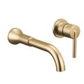 Product Image of Trinsic Single Handle Wall Mount Bathroom Faucet (Champagne Bronze), T3559LF-CZWL