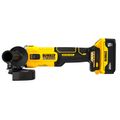Product Image of 4-1/2" 20V MAX Brushless Cordless Slide-Switch Grinder Kit, DCG407P1