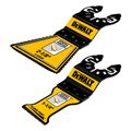 Product Image of Oscillating Plungepoint 3-Sided Blade Combo (2 PK), DWA422SET