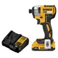 Product Image of 20V MAX 1/4" Brushless Cordless Impact Driver Kit, DCF787D1