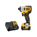 Product Image of 12V MAX XTREME 1/4" Brushless Impact Driver Kit, DCF801J1