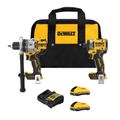 Product Image of 20V MAX XR 1/2" 3-Speed Hammer Drill & High Torque 1/4" Impact Driver Combo Kit, DCK2112QQ2