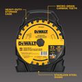 Product Image of 15-Piece 8-1/2" 12T Dado Blade Set, DW812DADO