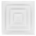 Product Image of T-Bar 3-Cone Fixed Pattern Diffuser w/ 12" Collar