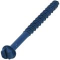Product Image of 1/4" x 2-3/4" UltraCon Hex Washer Head Screws, Blue (Box of 100)