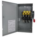 Product Image of Heavy Duty Single-Throw Fused Safety Switch, 3-Pole, Fusible with Neutral, NEMA 1 (100A, 240V)