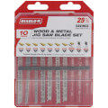 Product Image of T-Shank Jig Saw Blade Set for Wood & Metal (Pack of 10)