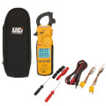 Product Image of True-RMS Dual Display 600A Clamp Meter w/ DC Amps & Differential Temperature