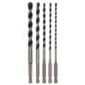 Product Image of 5 Piece Multi-Material Carbide Tipped Hammer Drill Bit Set