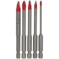 Product Image of 5-Piece Hard Tile & Stone Carbide Tipped Drill Bit Set
