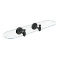 Product Image of Iso Matte Black Vanity Shelf, DN0790BL
