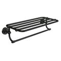 Product Image of Iso Matte Black Towel Shelf, DN0794BL