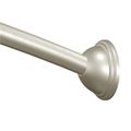 Product Image of 72" Adjustable Curved Shower Rod, DN2160BN (Brushed Nickel)