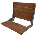 Product Image of Teak Folding Shower Seat (Aluminum), DN7110