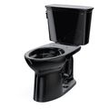 Product Image of CST786CEF#51 Drake Transitional 2-Piece Elongated 1.28 GPF Universal Height Tornado Flush Toilet (Ebony)