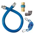 Product Image of 3/4" x 60" Blue Hose, Snapfast, 1 Elbow, 1675BPQR60