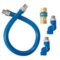 Product Image of 1-1/4" x 72" Blue Hose, Snapfast, 2 Sw, 16125BPQ2S72