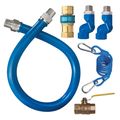 Product Image of 1-1/4" x 48" Blue Hose, Snapfast, 2 Sw, 16125KIT2S48
