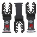 Product Image of 1-1/4" Universal Fit Bi-Metal Oscillating Blades for Nail-Embedded Wood (3 PK)