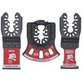 Product Image of Universal Fit Carbide Oscillating Blade Set (3-Piece)