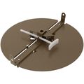Product Image of 10" Steel Butterfly Damper (Brown)