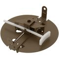 Product Image of 6" Steel Butterfly Damper (Brown)