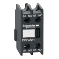 Product Image of Easy TeSys DPE Auxiliary Contact Block, 1NO/1NC w/ Screw Clamp Terminals & Push Button