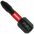 Product Image of 1" #2 Phillips Reduced for Drywall Screws Drive Bits (Pack of 25)