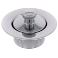 Product Image of 1-3/8" Chrome Plated Lift & Turn Bath Drain (Zinc Body)