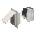 Product Image of 1-Gang White Low Profile InBox with Metal Box for Flat Surface (Retrofit)