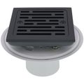 Product Image of 4" Tile-in Square Shower Drain (Matte Black), DT062412-BL